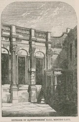 Exterior de Clothworkers Hall, Mincing Lane, Londres