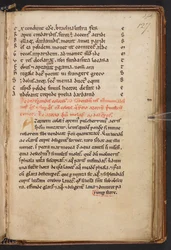 Extractos de la Historia Anglorum de Enrique de Huntingdon, Cotton MS Titus D XXIV, f.127r (vitela)