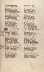 F151r de Ms New Coll 266, De confessio amantis por John Gower
