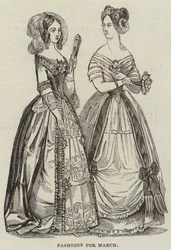 Moda para marzo (grabado)