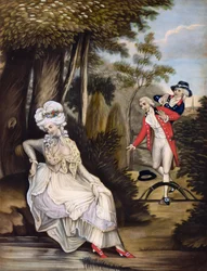 Curiosidad fatal, publicado por Robert Sayer y J. Bennett