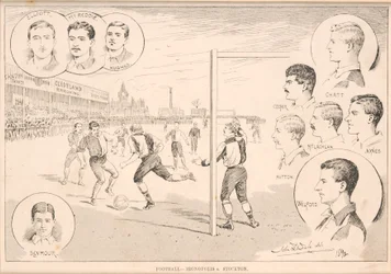 Fútbol - Ironopolis v. Stockton, 1892