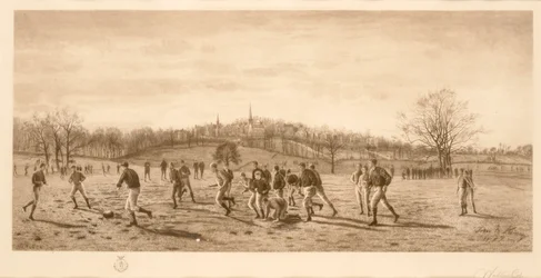 Fútbol en Harrow School, 1887