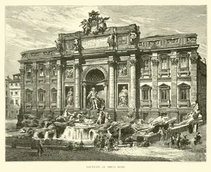 Fuente de Trevi, Roma