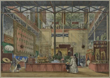 De "Imágenes comprensivas de Dickinson de la Gran Exposición de 1851", publicado en 1854 India No. 5, 1854