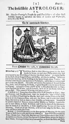 Frontispicio de La Trágica Historia de la Vida y Muerte del Doctor Fausto, por Christopher Marklin, c.1616