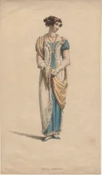 Vestido completo, 1817