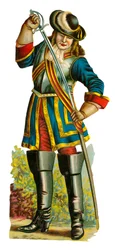 Guardia caballero de la época de Guillermo III, 1689-1702