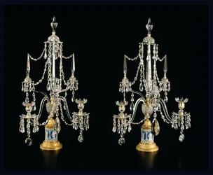 Candelabro de George III, c.1790