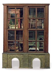 Casa de muñecas de cuatro habitaciones de George II, c.1750