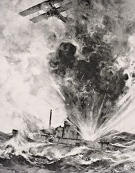 Submarino alemán bombardeado y hundido el 26 de agosto de 1915, de 