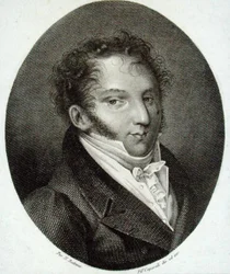 Gioacchino Antonio Rossini (1792-1868) (grabado)