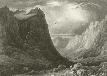 Glencoe, mirando hacia el paso