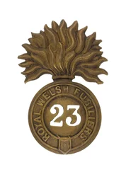 Insignia de Glengarry, c.1874-81 (latón)