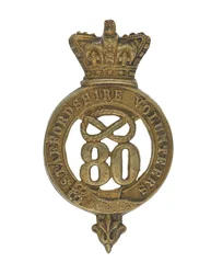 Insignia de Glengarry, c.1874-81 (latón)
