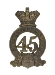 Insignia de Glengarry, c.1874-81 (metal dorado)
