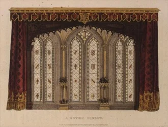 Ventana gótica, de 