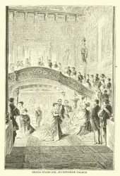 Gran escalera, Palacio de Buckingham