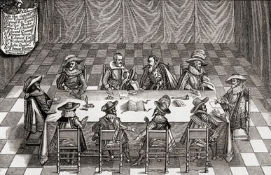 Consejo de Guerra de Gran Bretaña durante el reinado de Jacobo I, de 