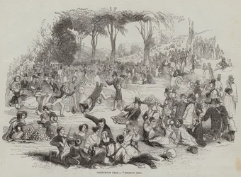 Parque de Greenwich, Holiday Hill (grabado)