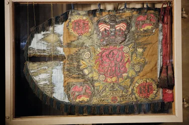 Guión de los Dragones Ligeros 21 del Marqués de Granby, c.1760