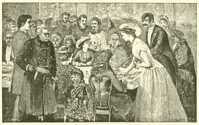 Gwendolen en la mesa de juego