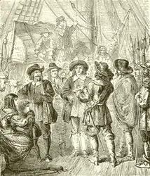 Hampden y Cromwell impedidos de Emigrar