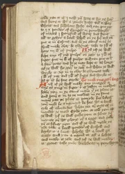 Harley MS 2378 Recetas médicas y culinarias, c.1395 (tinta sobre vitela)