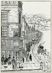Hatton Garden y Holborn, 1866