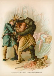 Hawkeye y el Oso capturan al Zorro