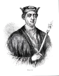 Enrique II (1133-89) (grabado)