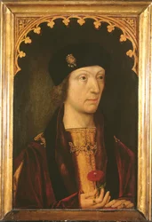 Enrique VII (óleo sobre tabla)