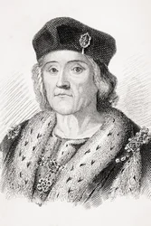 Enrique VII de Inglaterra, ilustración de 