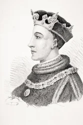 Enrique V de Inglaterra, ilustración de 
