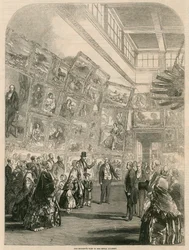 La visita de Su Majestad a la Real Academia