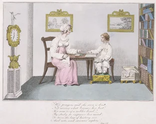 Sus oraciones, 1817