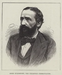 Herr Zukertort, el campeón de ajedrez
