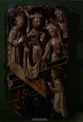 Mujeres santas en el sepulcro