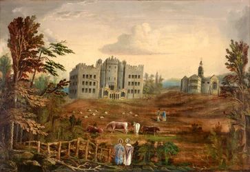 Castillo de Hylton, Sunderland c.1830