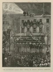 Oficinas del Illustrated London News en el Strand