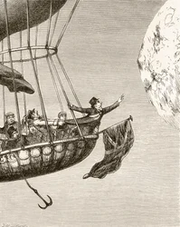 Ilustración de George Cruikshank para el poema 