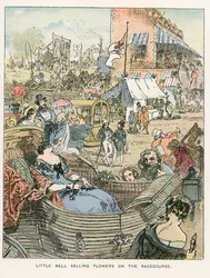 Ilustración para La Tienda de Antigüedades