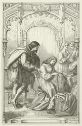Ilustración para El progreso del peregrino de John Bunyan