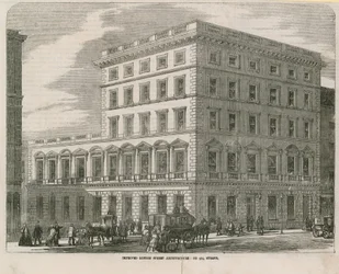 Arquitectura mejorada de las calles de Londres