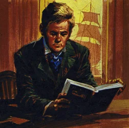 En Inglaterra, Conrad comenzó a aprender inglés leyendo a Shakespeare