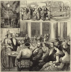 Inauguración de las nuevas oficinas del Daily Telegraph