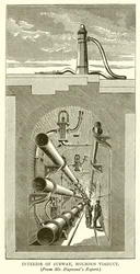 Interior del metro, viaducto de Holborn