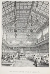 Interior de la Cámara de los Comunes