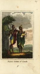Indios iroqueses de Canadá