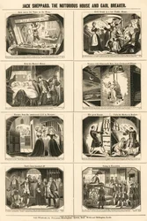 Jack Sheppard, el Notorio Ladrón y Rompe Cárceles